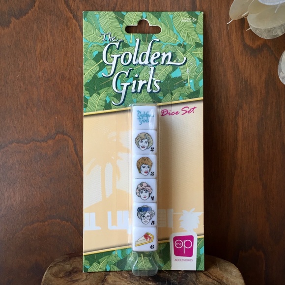 Golden Girls Dice Set NWT - Picture 2 of 4